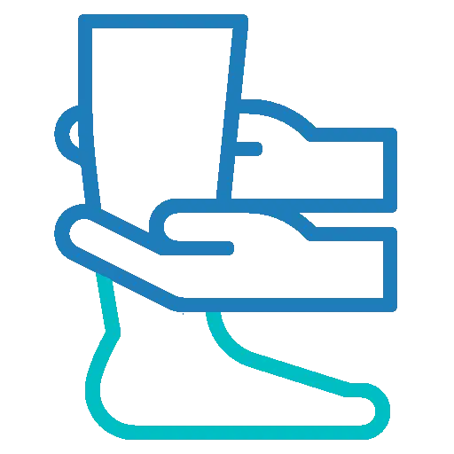 Gydomasis koju masazas